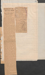 Box 11, Folder 12: Scrapbook, 1887-1929
