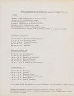 Box 1, Folder 11: ASALH (Association for the Study of Afro-American Life and                            History) Convention 1976, Paul Robeson Film Schedule,                            1976-1977