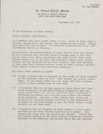 Box 2, Folder 45: Racism at St. Peters College (Jersey City, N.J.), 1971