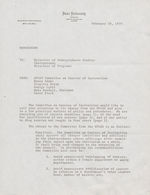 Box 2, Folder 82: UFCAS (Undergraduate Faculty Council of Arts and Sciences):                            Committee on Courses of Instruction, 1971-1977