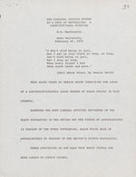 Box 2, Folder 92: Washington, H.R. speech at Duke University (Feb. 25, 1975), "The                            Criminal Justice System as a Tool of Repression: A Constitutional Overview"