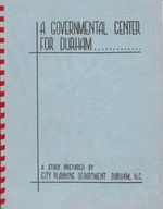 Box 8, Folder 6: Government Center, 1947, 1953, 1956-1957 and undated