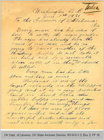 Letter John W. Frouman to Governor James B. A. Robertson, 1921 June 3