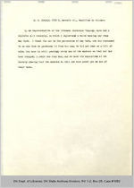 Statement M. C. Rudolph, Attorney General Civil Case No. 1062