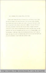 Statement J. W. Russell, Attorney General Civil Case No. 1062