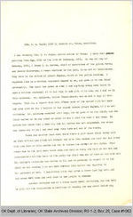 Statement W. H. Clark, Attorney General Civil Case No. 1062
