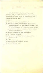 Statement J. M. Crutchfield, Attorney General Civil Case No. 1062