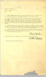 Affidavit Vernal Yarbel, Attorney General Civil Case No. 1062
