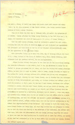 Affidavit Rose O'Haus, Attorney General Civil Case No. 1062