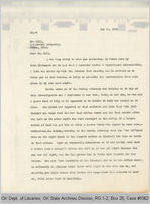 Letter Assistant Attorney General to Mr. Hill, 13 May 1921