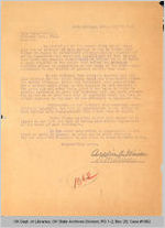 Letter Archie A. Kinion to S. P. Freeling, Attorney General, 1921 July 7