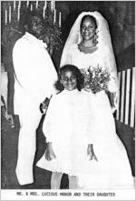 Mr. and Mrs. Lucious Manor - Wedding