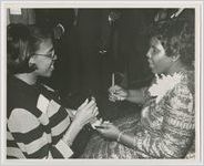 [Barbara Jordan Signing Autographs]
