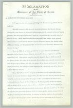 [Proclamation by the Governor of the State of Texas: 41-1177]