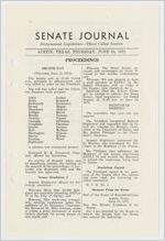 Senate Journal: Sixty-second Legislature - Third Called Session