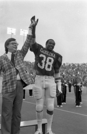 Dr. James Holderman and George Rogers