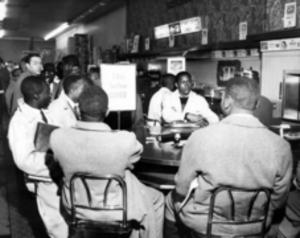 Sit-in at Woolworth's