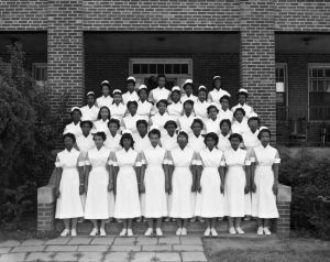 Graduates of Columbia Hospital Nursing Course