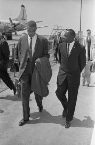 Malcolm X at Columbia Airport