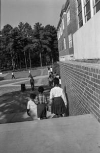 Opening day of 1965-66 school year at Eau Claire High School