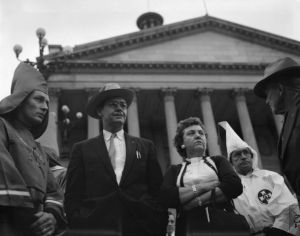 Ku Klux Klan rally at the State House