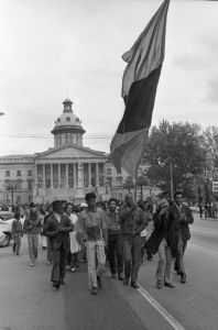 Blacks United for Action march on Main Street