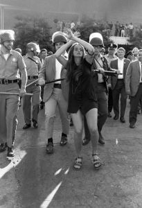 USC Student Protest at the Russell House