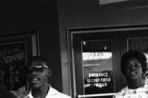 Civil Rights Demonstrators March in Columbia