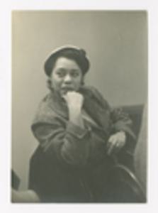 Posed Photograph of Augusta Baker