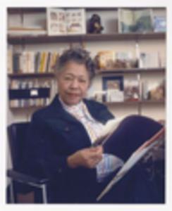 Portrait of Augusta Baker in Her Office, Color Variant