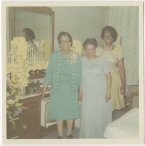 Photograph, Augusta Baker Standing with Charlemae Rollins and Josephine G.