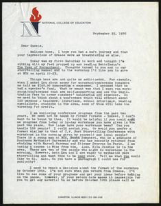 Letter, 1976, Ellin Greene to Augusta Baker