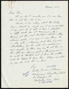 Poetry Collection, 1983, Poetry in the Classroom by Chris Lyman