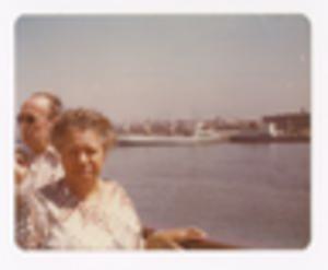 Travel Photograph of Augusta Baker On A Boat