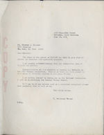 Letter, June 30, 1971, I. D. Newman to Gloster B. Current