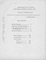 Monthly Report of Field Secretary, August 30 - September 12, 1964, South Carolina Conference of Branches, NAACP