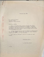 Letter, February 18, 1964, I. D. Newman to Katie B. Wright