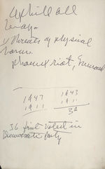 Notes on the struggle for civil rights