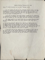 Sermon, February 22, 1959, based on Psalms 38:18