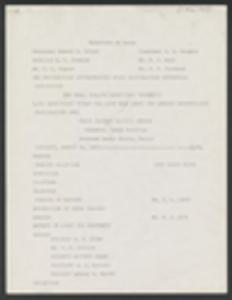Published bulletin regarding meetings of the Non-partisan Co-ordinating Voter Registration Centennial Association, August 31, 1963, 2 of 2
