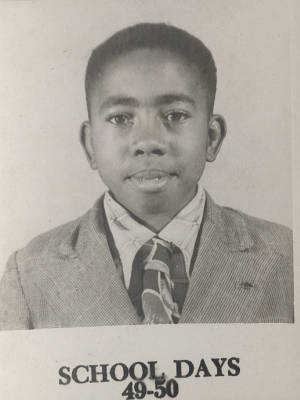 Photograph, 1949, (Summerton, S.C.), of William Gipson, School Days