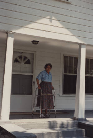 Photograph, [Clarendon County, S.C.) 1992, of Mattie De Laine