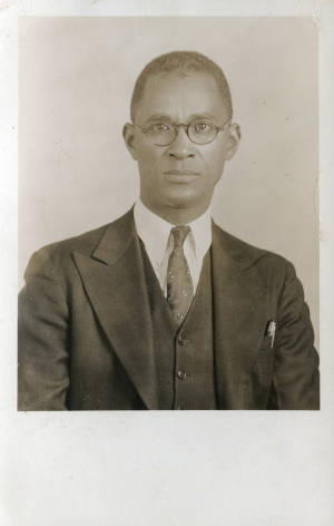 Photograph, c. 1920s, of Joseph A. DeLaine, Sr.