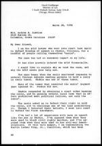 Modjeska Simkins Papers, Topical Papers, ACLU, 1978-1982