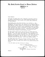Modjeska Simkins Papers, South Carolina Council on Human Relations, 1957-1982 and no date