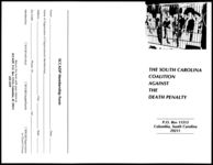 Modjeska Simkins Papers, Topical Papers, South Carolina Coalition Against the Death Penalty, 1984 and no date