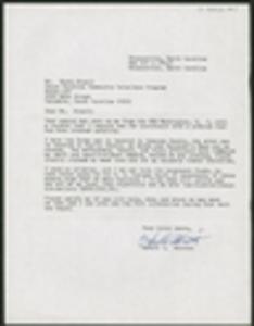 Letter from Robert A. Merritt to M. Hayes Mizell