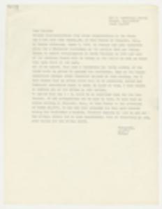 Letter from James T. McCain (Nooker) to to Ronnie Moore, March 9, 1970
