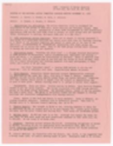 Minutes of the National Action Committee Luncheon Meeting, November 12, 1959