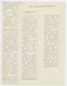 Newspaper clipping from The Westchester Observer titled, As I See It, July 15, 1967